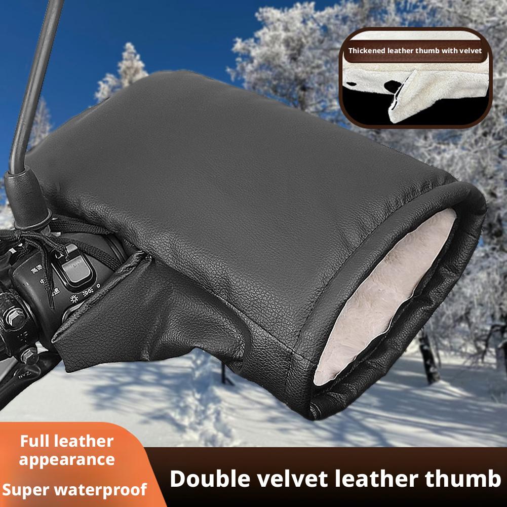 Motorcycle Gear Gloves - 1쌍 오토바이 핸들바 장갑 겨울용 사이클링