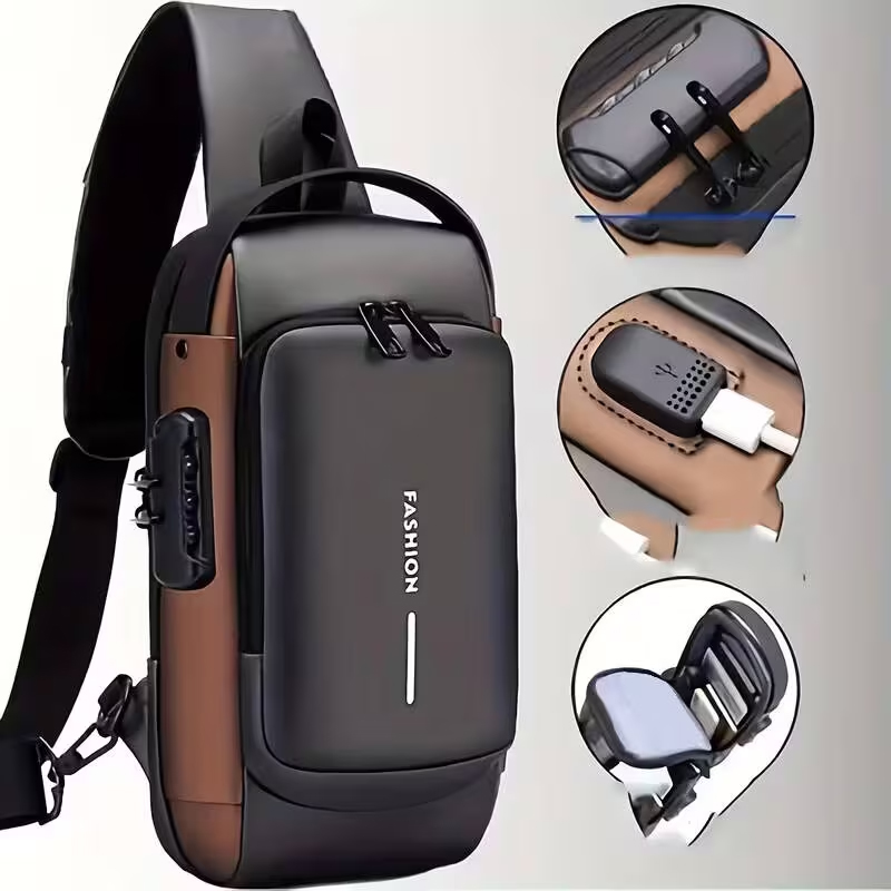 Motorcycle Gear Backpack - 잠금 가능한 지퍼가 있는 도난 방지