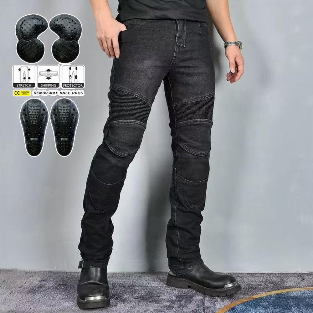 Motorcycle Gear Blue - 새로운 모토크로스 블랙-그레이 바지, 남성용 모토