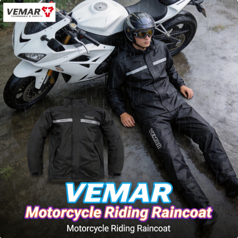 Motorcycle Gear Jacket And Pants - 베마르 방수 라이딩 레인기어 오토바이 자켓