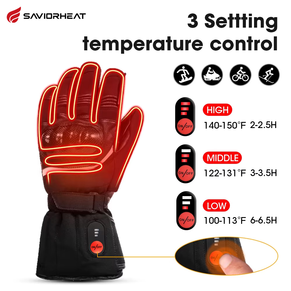 Motorcycle Gear Gloves - 구세주 열 100% 방수 오토바이 장갑
