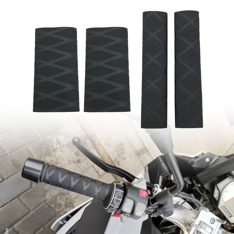 Motorcycle Gear Gloves - 1 쌍 오토바이 핸들 열 수축