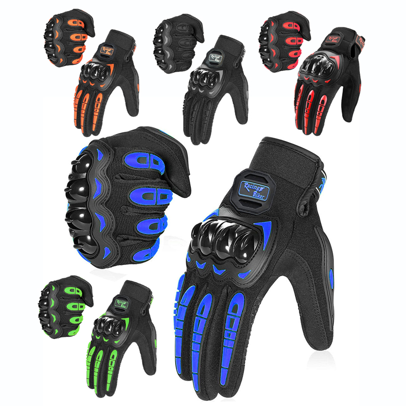 Motorcycle Gear Blue - 오토바이 레이싱 장갑 낙상 방지 남성