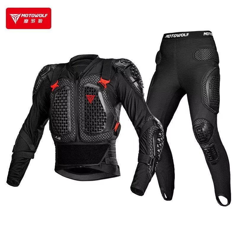 Motorcycle Gear Jacket And Pants - 모터크로스 MX 오토바이 바디 아머 모터바이크