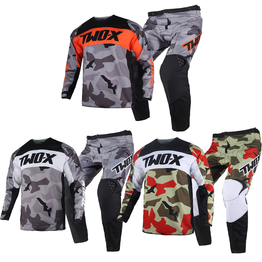 Motorcycle Gear Bundle - 투-엑스 모토크로스 저지 및 팬츠 콤보