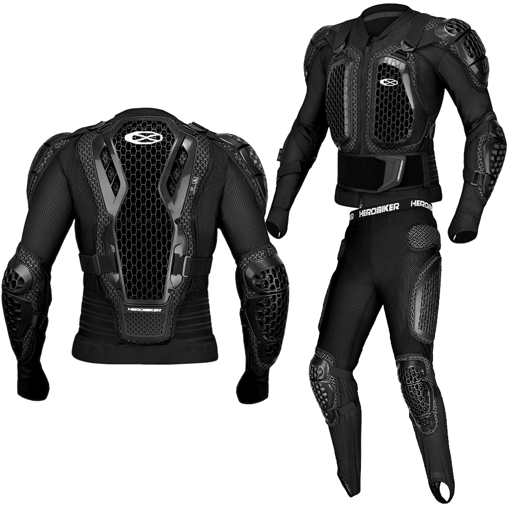 Motorcycle Gear Jacket And Pants - 모토크로스 아머 오프로드 안티드롭 바디 아머