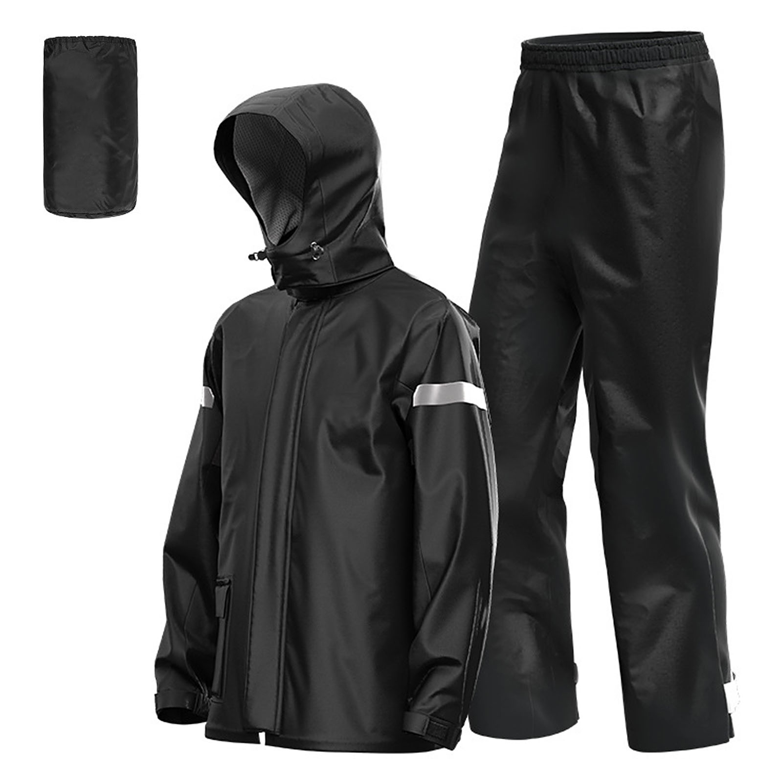 남성용 오토바이 레인슈트 야외 반사 방수 레인 재킷 및 - Motorcycle Gear Jacket And Pants 리뷰 및 가격