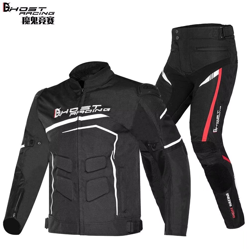 GHOST RACING 남성용 오토바이 자켓 바지 M- - Motorcycle Gear Jacket And Pants 리뷰 및 가격