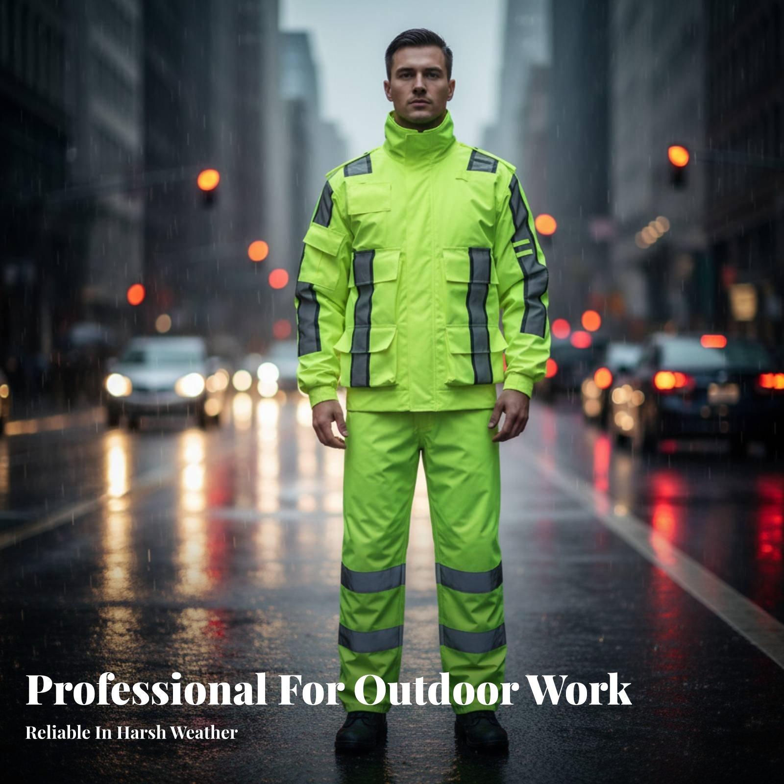 고시인성 반사 방수 오토바이 레인슈트 자켓 및 바지 ( - Motorcycle Gear Jacket And Pants 리뷰 및 가격