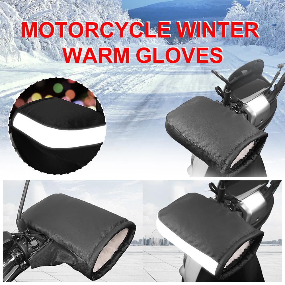 1쌍 오토바이 핸들바 장갑 겨울용 사이클링 장갑 방수  - Motorcycle Gear Gloves 리뷰 및 가격