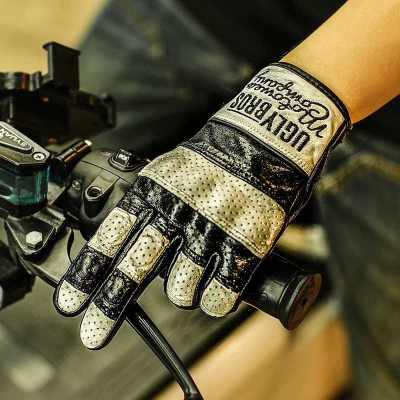 Uglybros 유니섹스 정품 가죽 오토바이 장갑 레트 - Motorcycle Gear Gloves 리뷰 및 가격