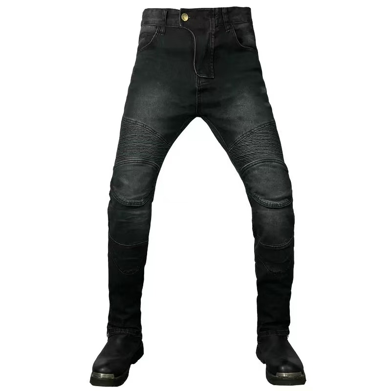 새로운 모토크로스 블랙-그레이 바지, 남성용 모토 진, - Motorcycle Gear Blue 리뷰 및 가격