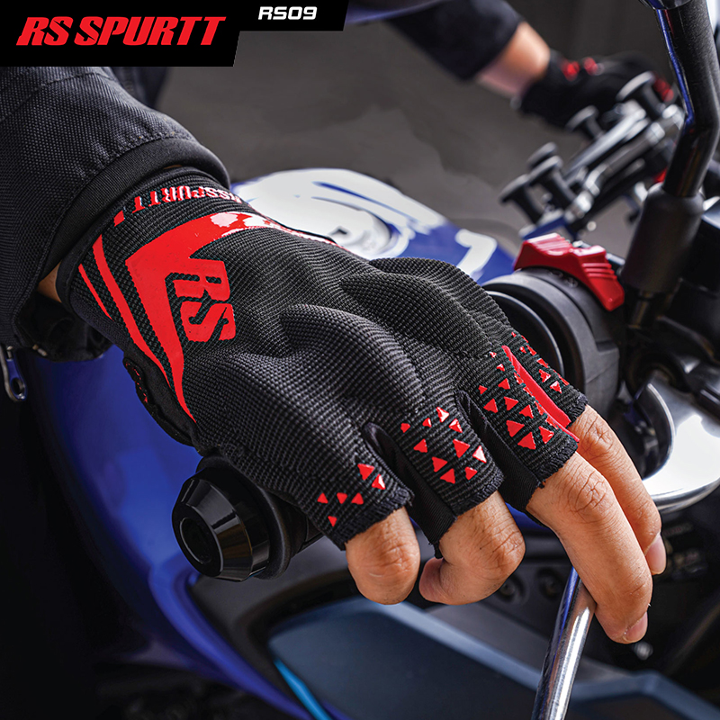 RS 하프 핑거 오토바이 장갑 여름용 경량 통기성 미끄 - Motorcycle Gear Gloves 리뷰 및 가격