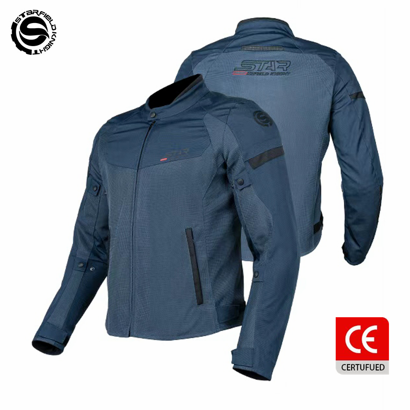 SFK 블루 오토바이 자켓 봄&여름 메쉬 통기성 남성용 - Motorcycle Gear Blue 리뷰 및 가격