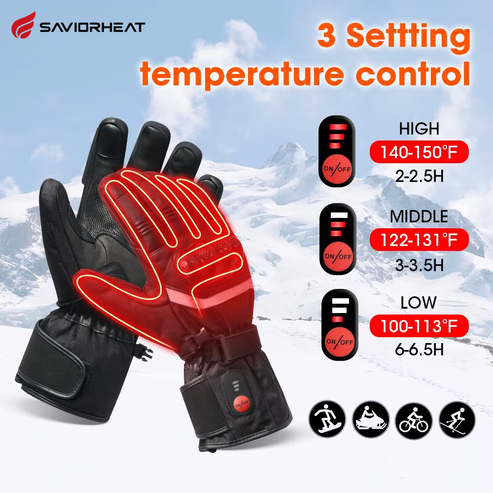 구세주 열 100% 방수 오토바이 장갑 가열 Guant - Motorcycle Gear Gloves 리뷰 및 가격