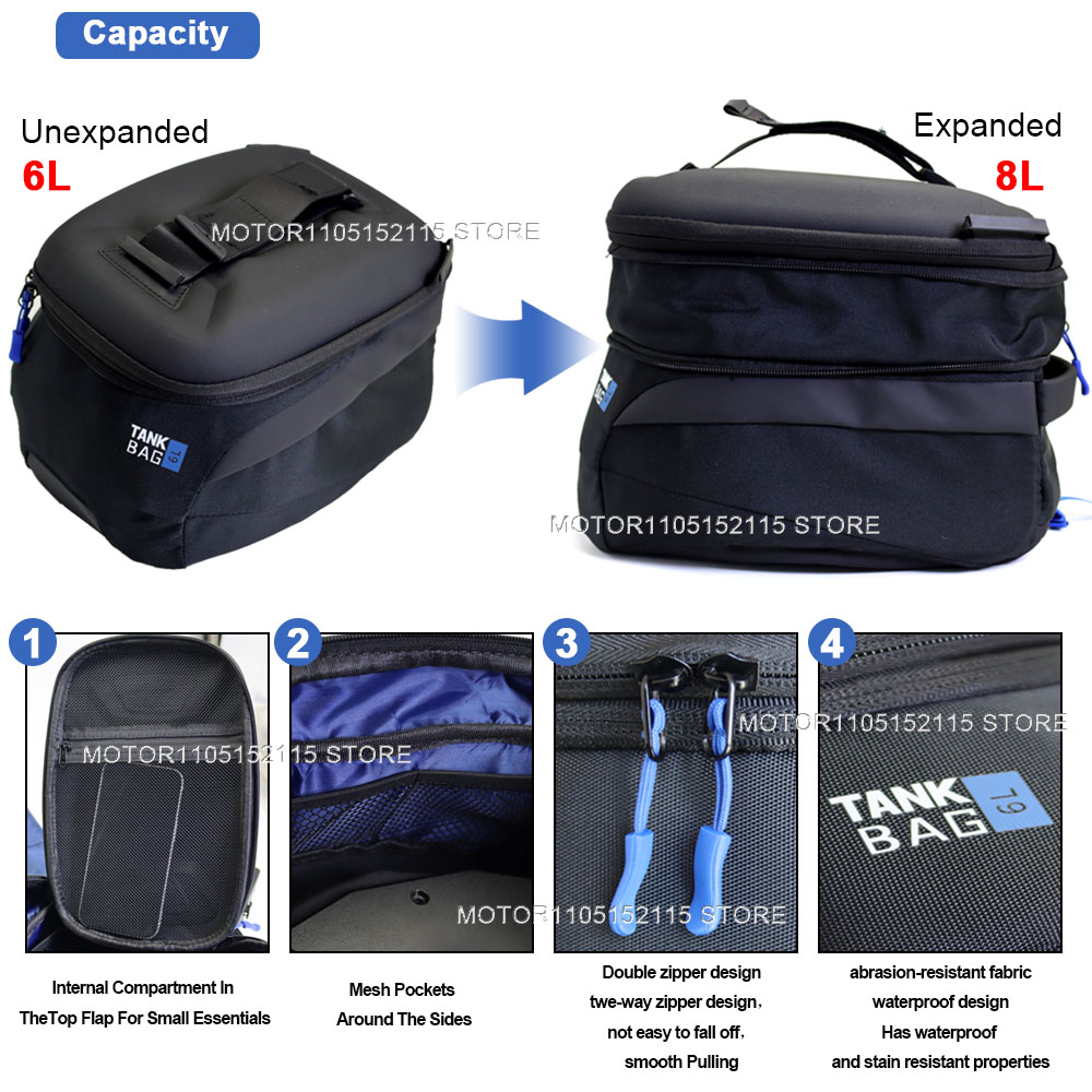 CFMOTO CF MOTO 800MT MT800 MT  - Magnetic Tank Bag 리뷰 및 가격