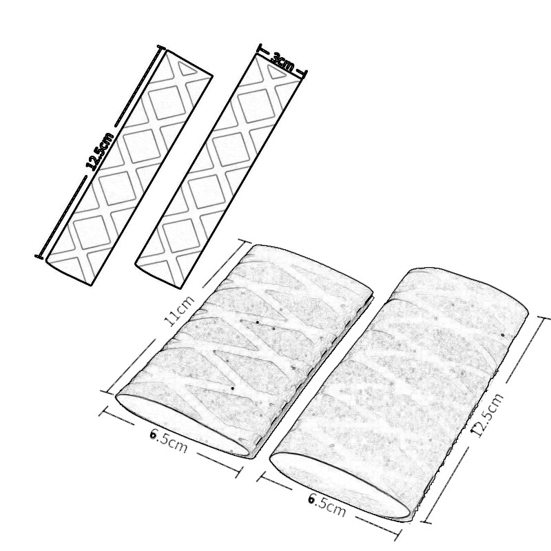 1 쌍 오토바이 핸들 열 수축 그립 커버 고무 그립 핸 - Motorcycle Gear Gloves 리뷰 및 가격