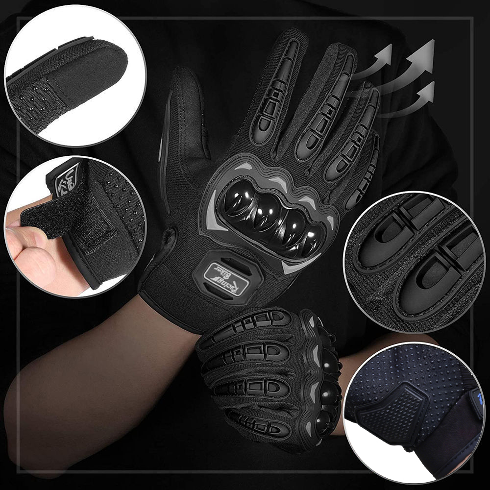 오토바이 레이싱 장갑 낙상 방지 남성 여름 모토크로스  - Motorcycle Gear Blue 리뷰 및 가격
