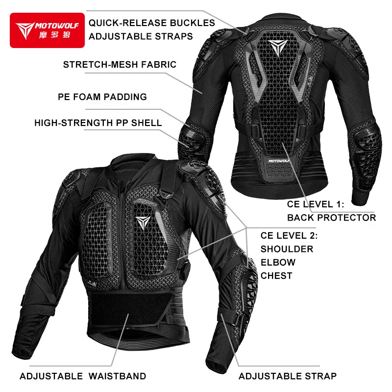 모터크로스 MX 오토바이 바디 아머 모터바이크 레이싱  - Motorcycle Gear Jacket And Pants 리뷰 및 가격