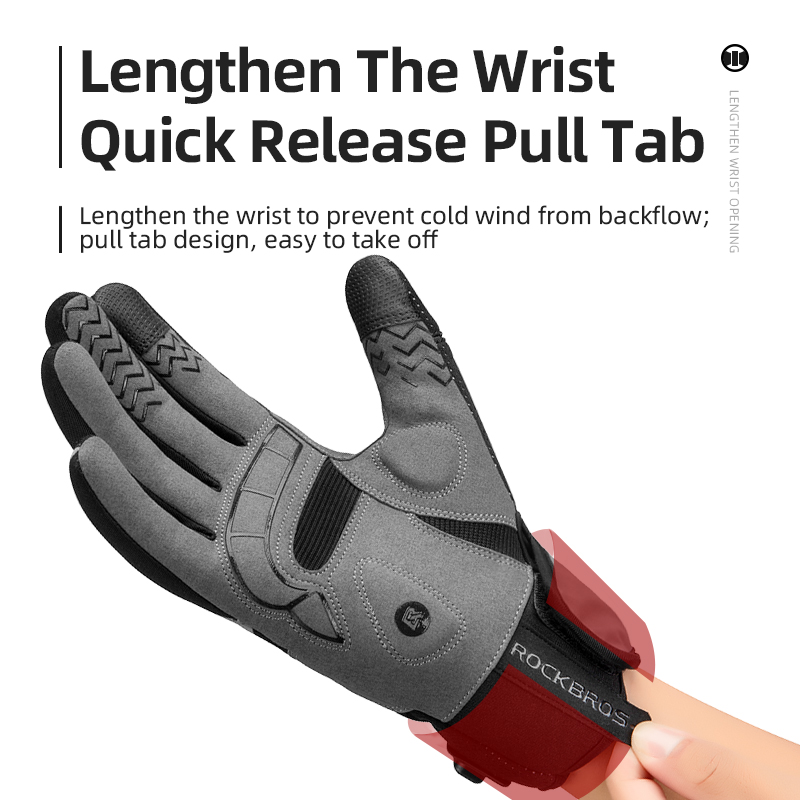 ROCKBROS 가열 겨울 장갑 사이클링 장갑 USB  - Motorcycle Gear Gloves 리뷰 및 가격