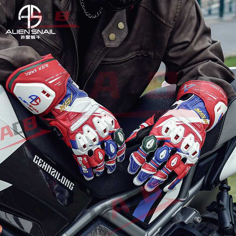 오토바이 정품 가죽 장갑 탄소 섬유 보호용 롱 오토바이 - Motorcycle Gear Gloves 리뷰 및 가격