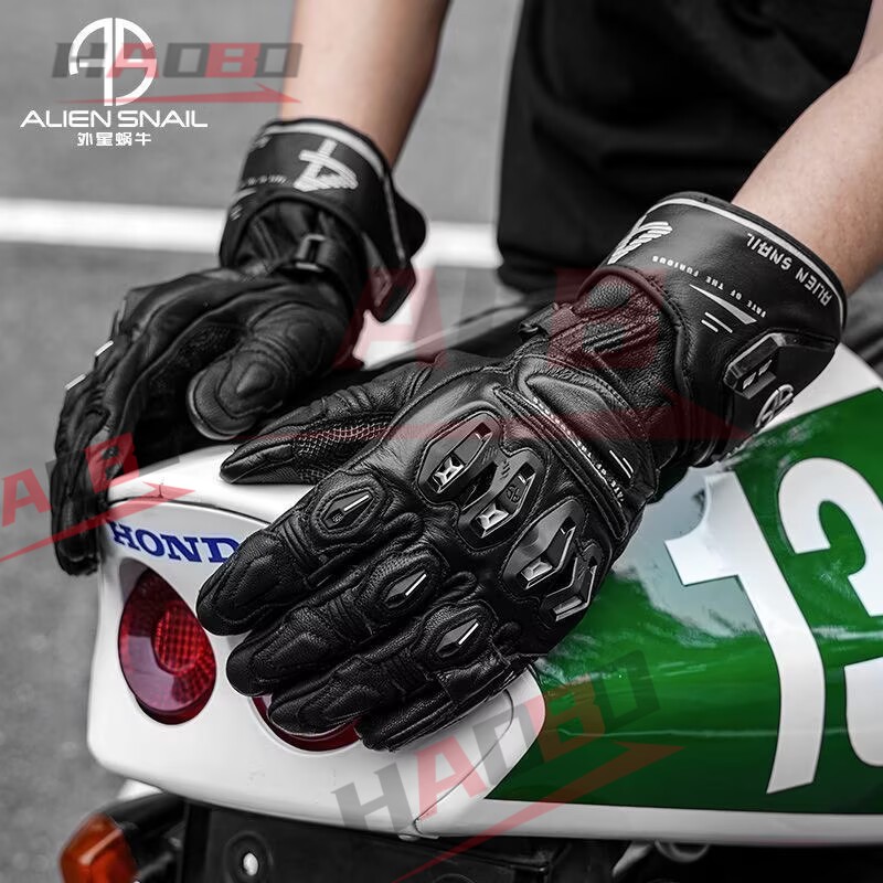 오토바이 정품 가죽 장갑 탄소 섬유 보호용 롱 오토바이 - Motorcycle Gear Gloves 리뷰 및 가격