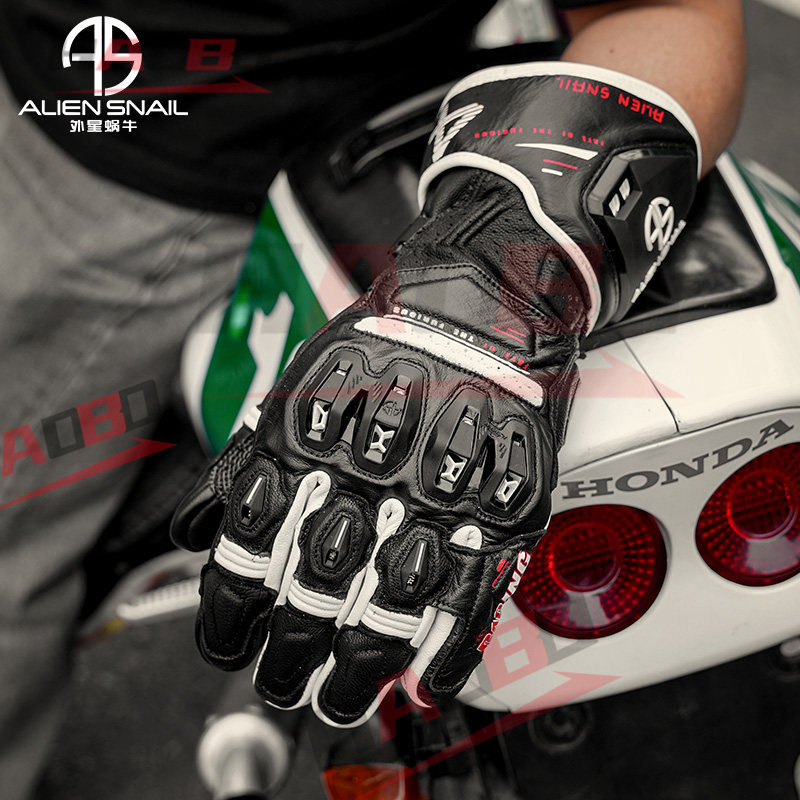 오토바이 정품 가죽 장갑 탄소 섬유 보호용 롱 오토바이 - Motorcycle Gear Gloves 리뷰 및 가격